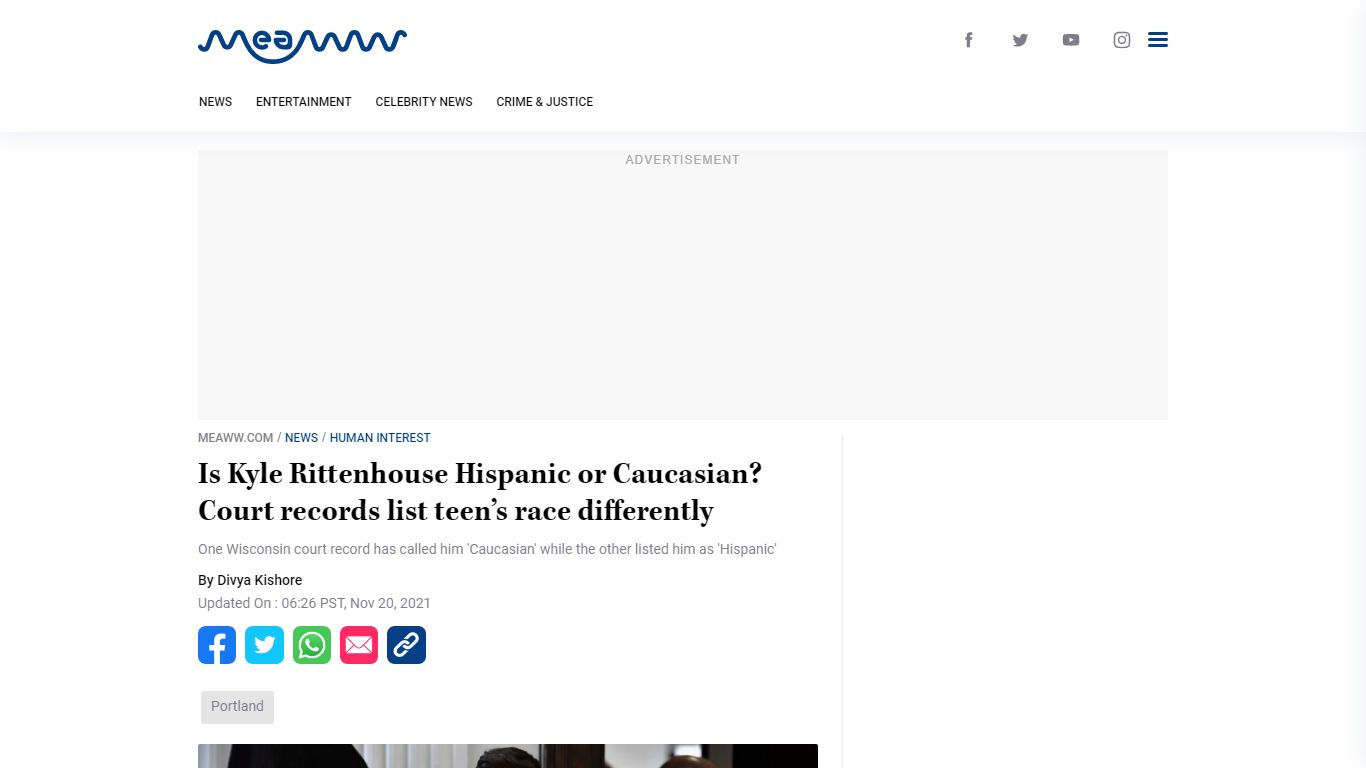 Is Kyle Rittenhouse Hispanic or Caucasian? Court records list ... - MEAWW
