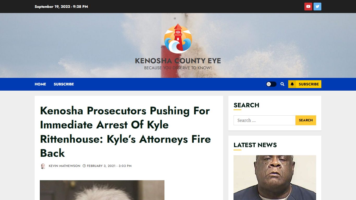 Kenosha Prosecutors Pushing For Immediate Arrest Of Kyle Rittenhouse ...